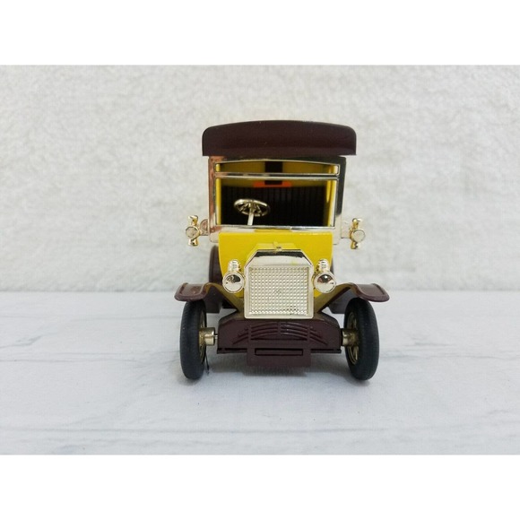 Golden Wheels 20886-002 Diecast Pepsi-Cola Yellow and Bown Coin Bank - Picture 3 of 10